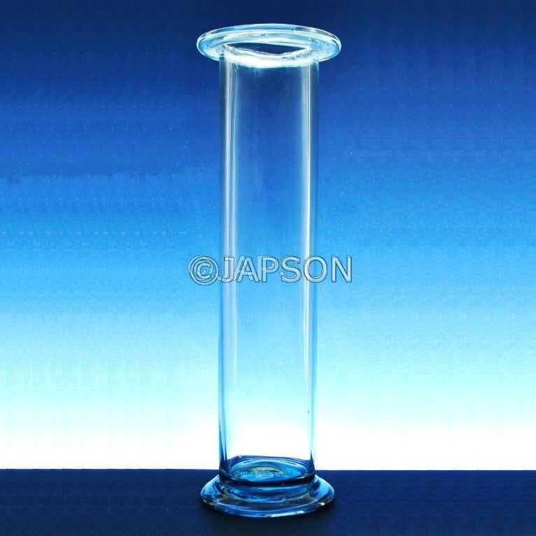Gas Jar with Lid, Glass Gas Jar with Lid, Glass